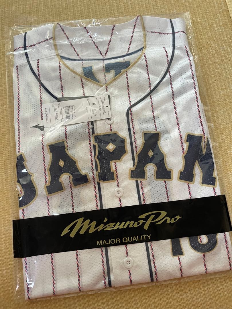 大谷翔平　WBC2023 侍ジャパン オーセンティックユニフォーム L 新品