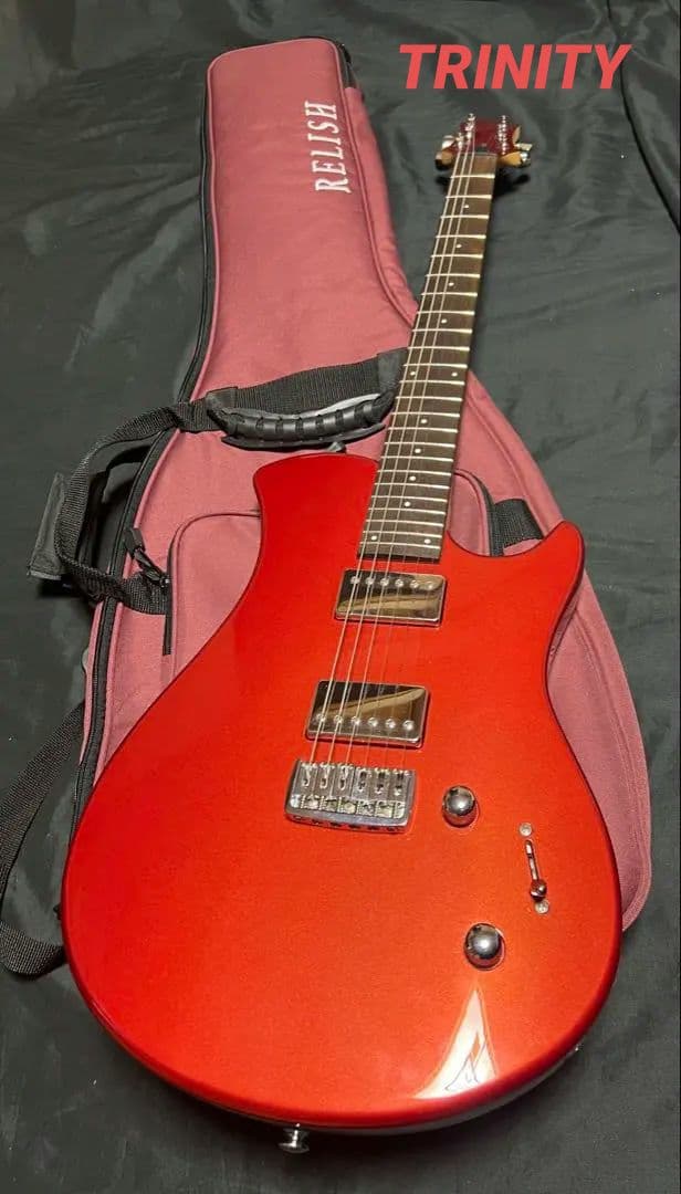 TRINITY BY RELISH エレキギター レッド