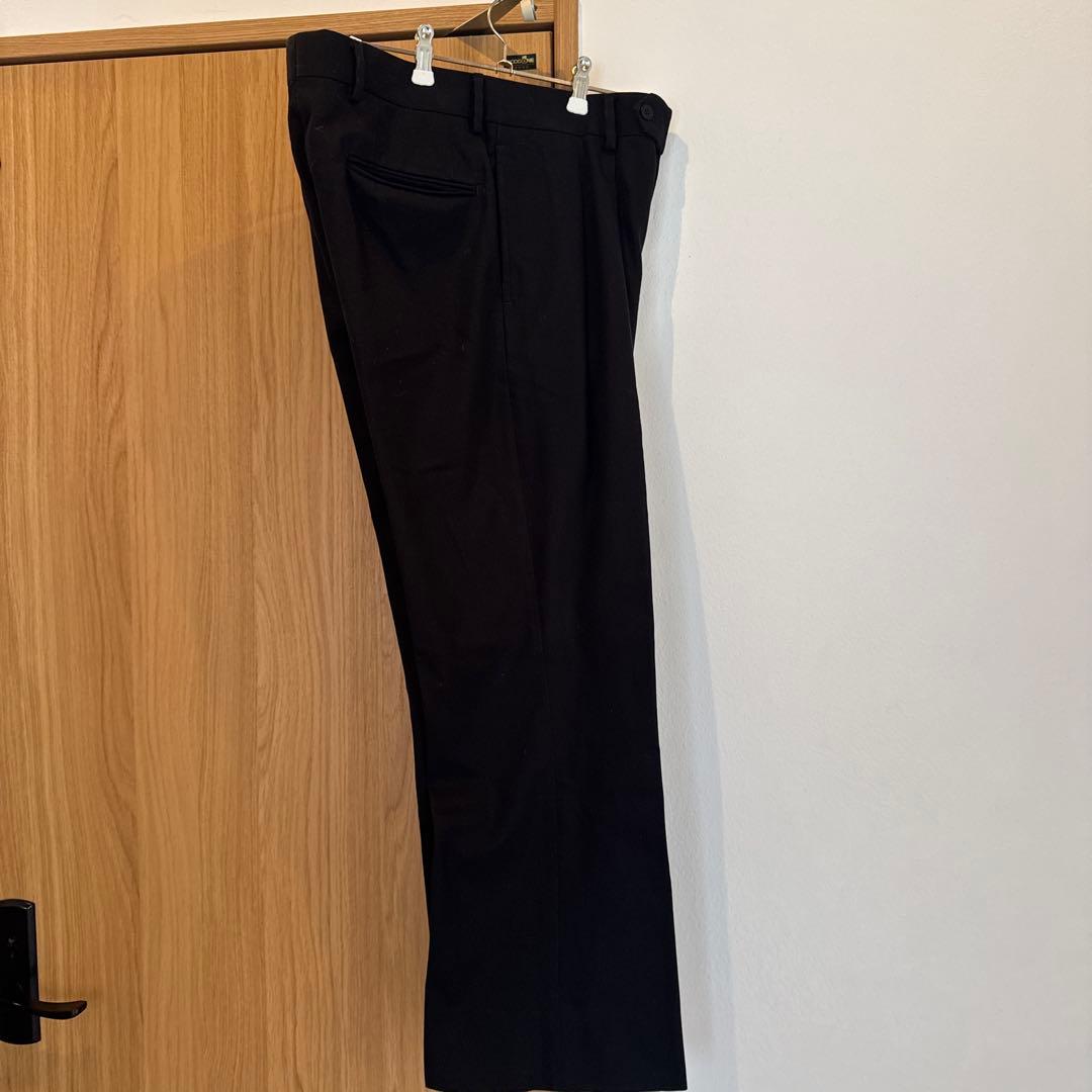 NEAT フレアツータックスラックス ブラック