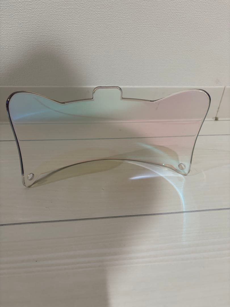 SHOC フットボールバイザー クリアスカイ