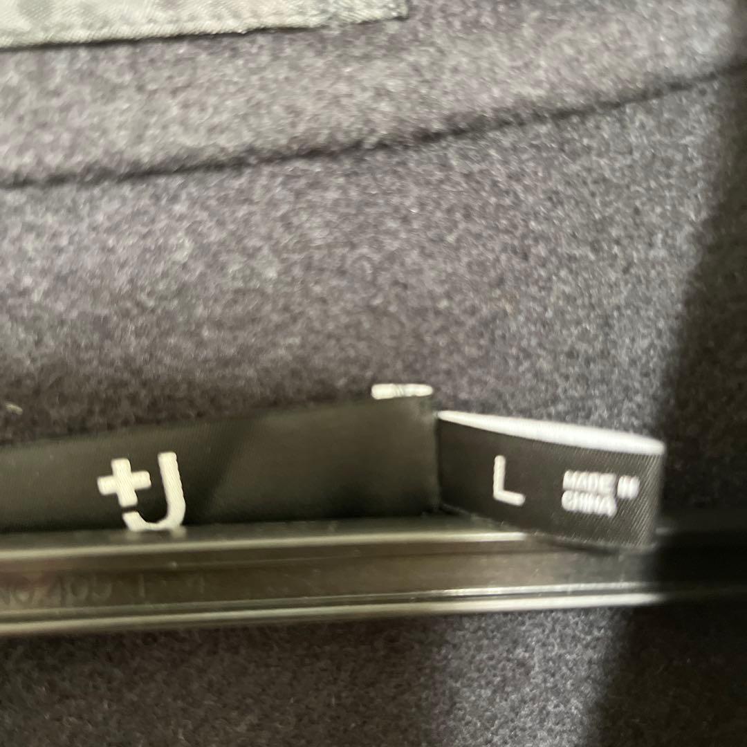 YKUNIQLO ユニクロ　＋Ｊウールオーバーサイズシャツジャケット