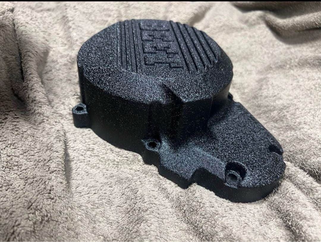 ZRX400 BEET ポイントカバー、ジェネレーターカバー　結晶塗装　黒