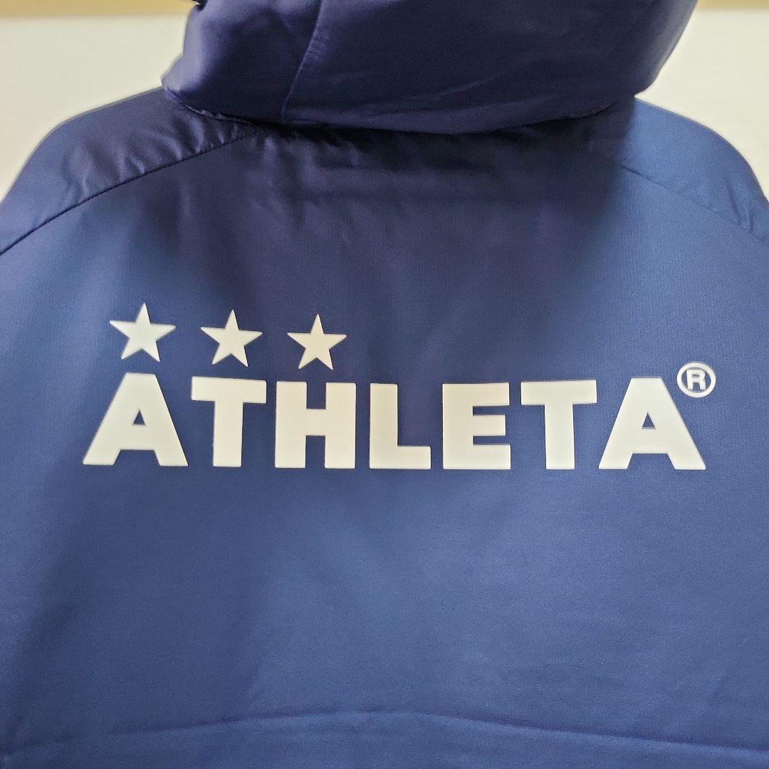 ATHLETA ネイビー ベンチコート M