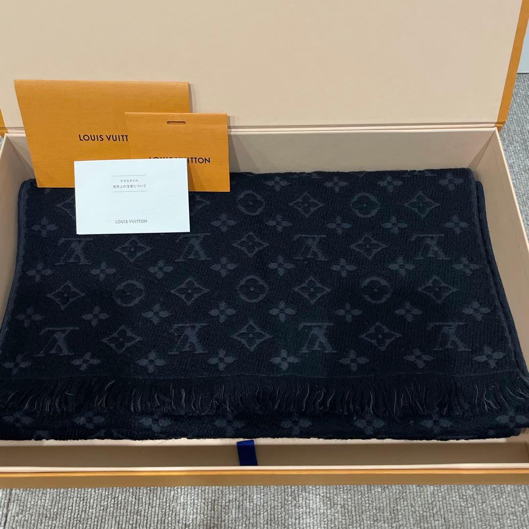 LVロゴマフラー✨ヴィトンマフラー❗️ヴィトン　マフラー　パイル