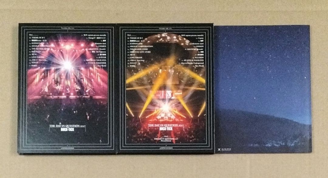 THE DAY IN QUESTION 2017 完全生産限定盤 DVDバクチク