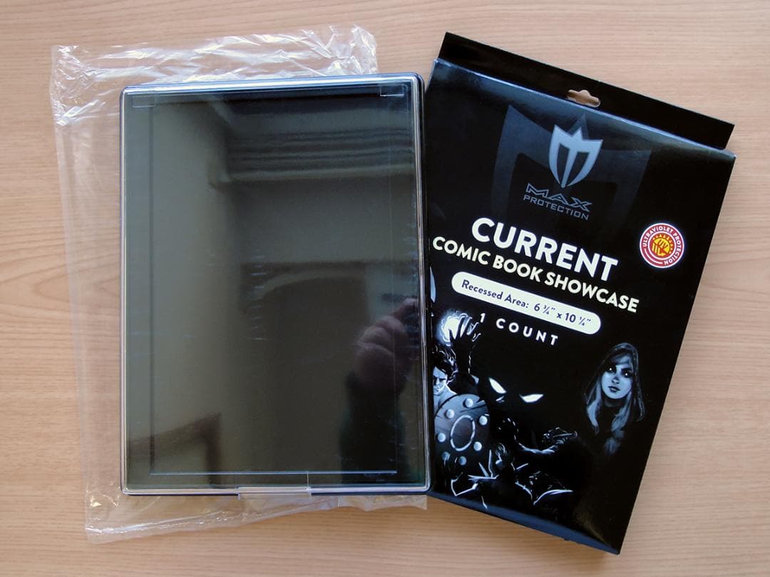 額縁 アメコミリーフ ディスプレイ 4個 コミックブック ショーケース フレーム