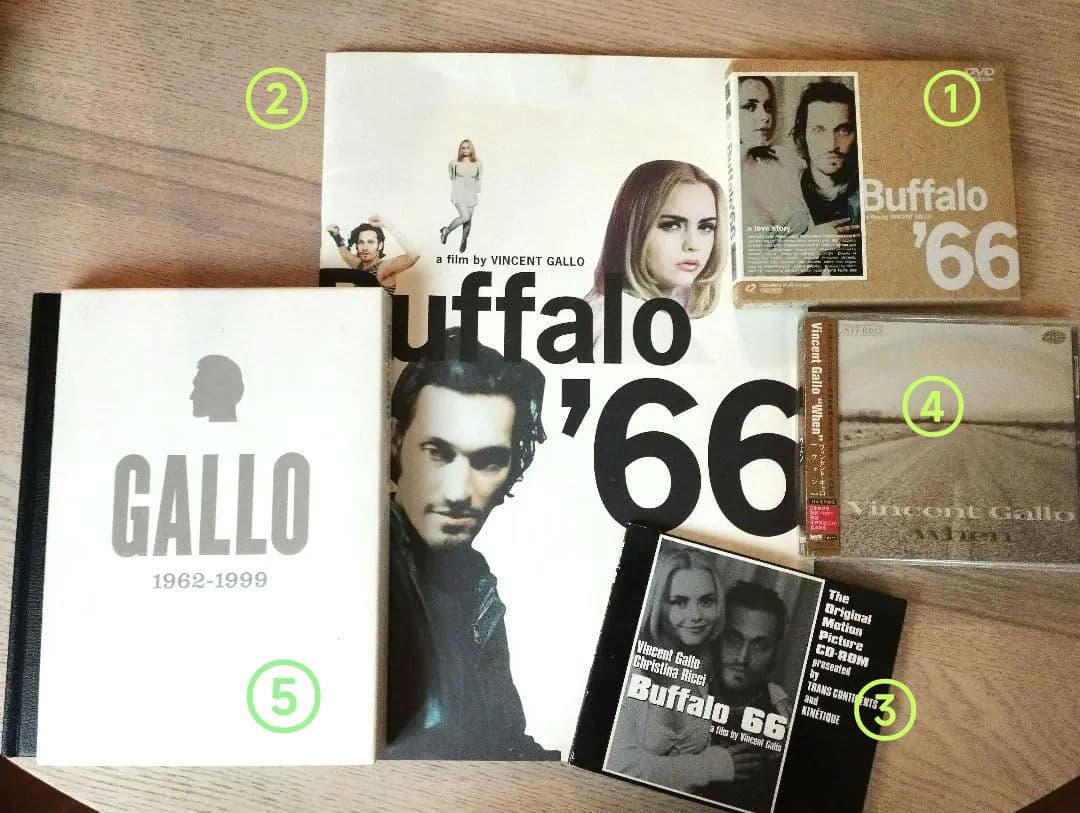 Buffalo '66 ヴィンセント・ギャロ関連セット