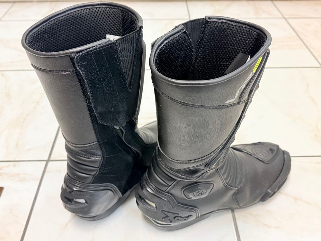 XPD（エックスピーディー） VR8 ライディングブーツ バイク用