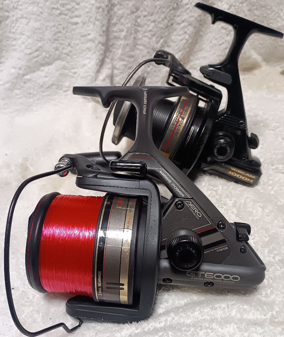シマノチタノスパワーエアロGT7000ダイワロングビームGS-3000H遠投カゴ