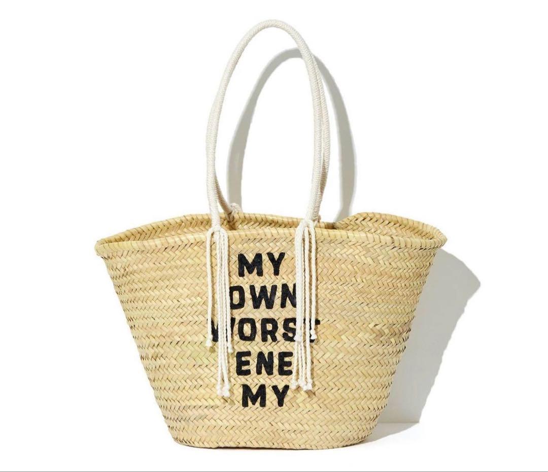 CELINE（セリーヌ）　ラフィアかごバッグ