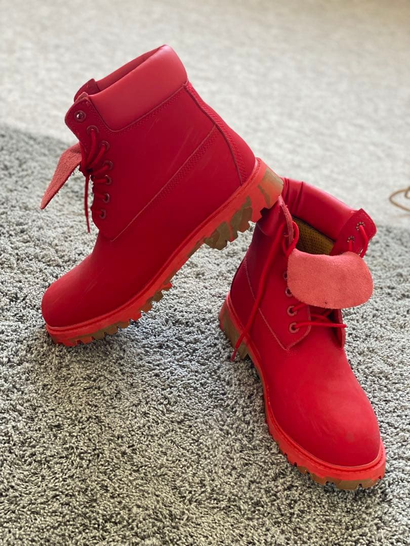 Timberland レッド