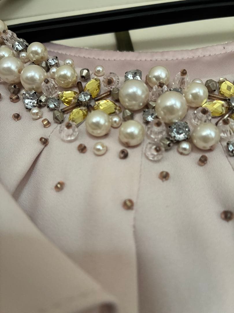 アプワイザーリッシェ　フラワービジュードッキングワンピース