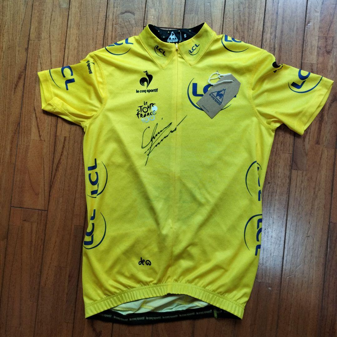 POS様「新品未使用品ツールドフランスクリスフルームマークカベンディッシュサイン