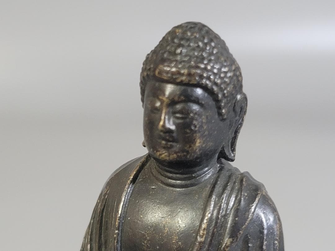 仏教美術 銅 仏像 2体