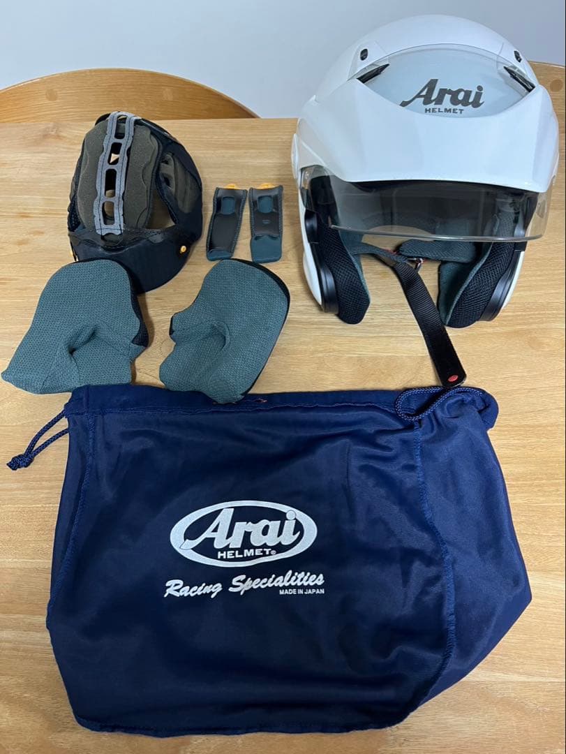 Arai CT-Z ヘルメット　ホワイト　L