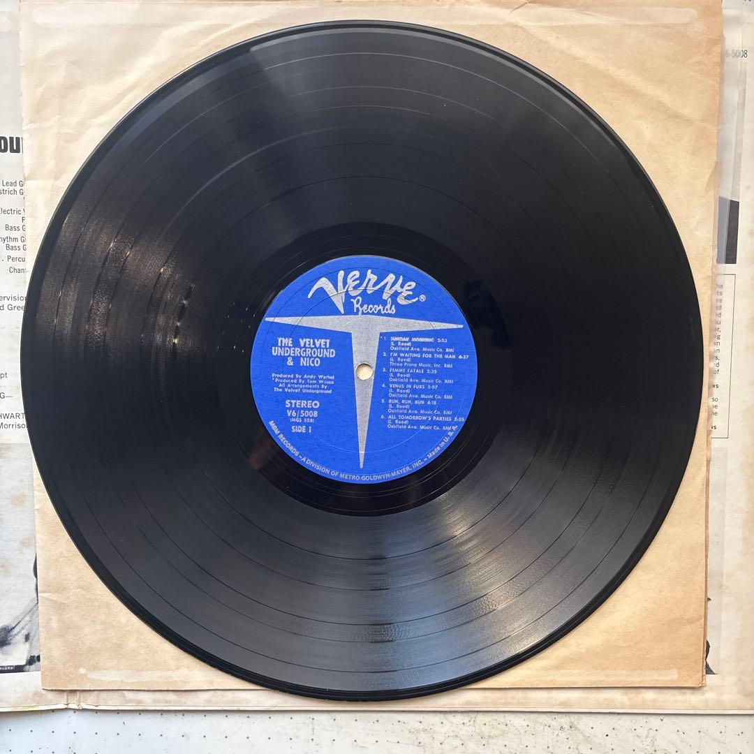 【USオリジ】 VELVET UNDERGROUND & NICO 西海岸プレス