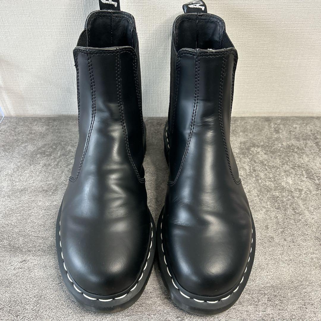 極美品✨ドクターマーチン 2976 WS チェルシーブーツ サイドゴア ホワイト