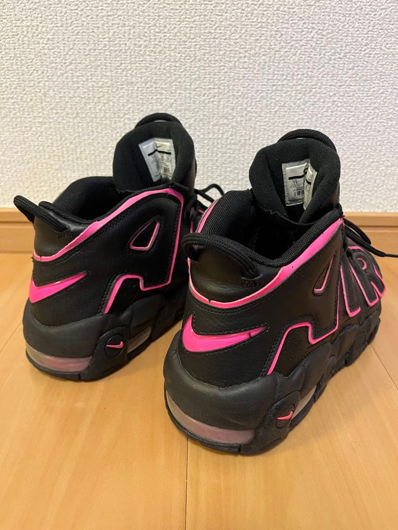 美品★ ナイキ エアモアアップテンポ モアテン ピンク 25.0