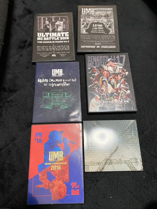 umb 戦極　ヒップホップ　DVD セット　おまけ付き