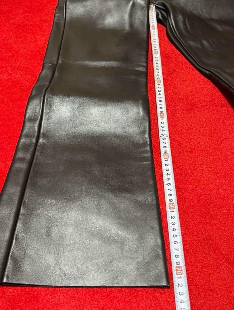 kadoya カドヤ　レザーパンツ　ブーツカットKADOYA