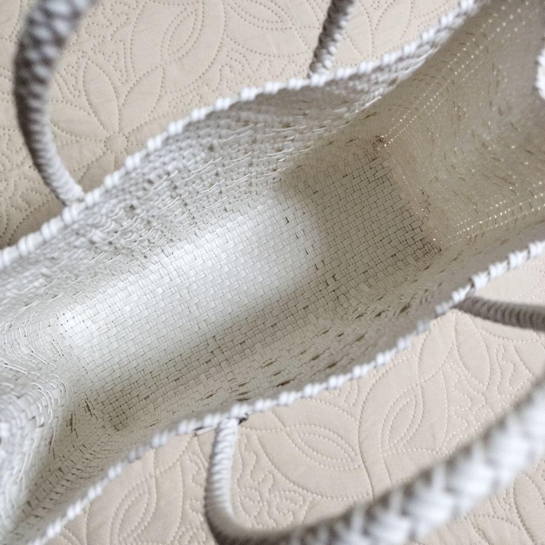 Letra メルカドバッグ 白 Mサイズ　マルシェバッグ＆ミニバッグ