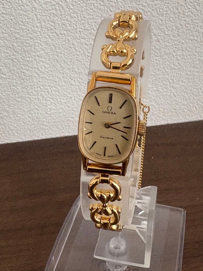 OMEGA Genève ジュネーブ　ゴールド 手巻きアンティーク　時計