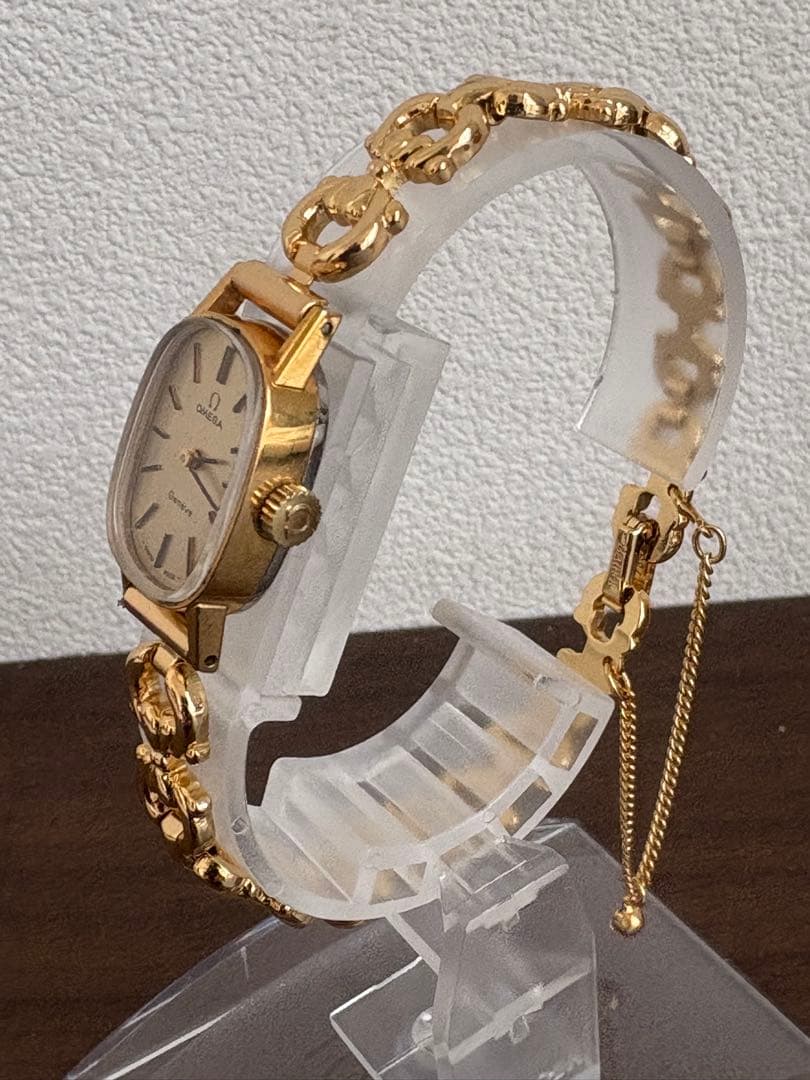OMEGA Genève ジュネーブ　ゴールド 手巻きアンティーク　時計