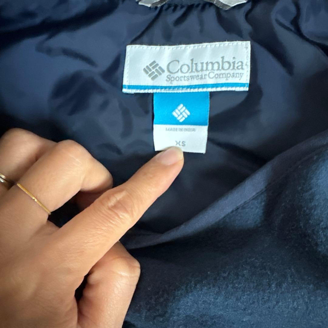 Columbia コロンビア　子ども用スノーウェア XS 青