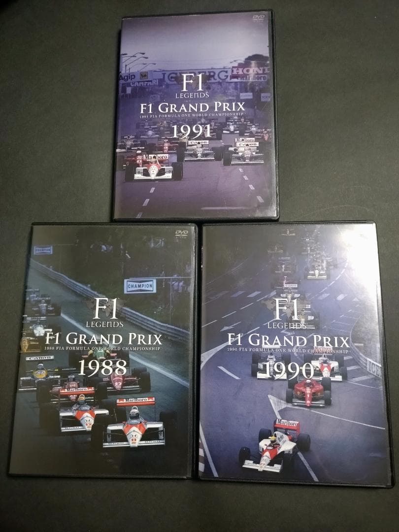 F1 Legends DVD 1988 1990 1991 セナ 総集編