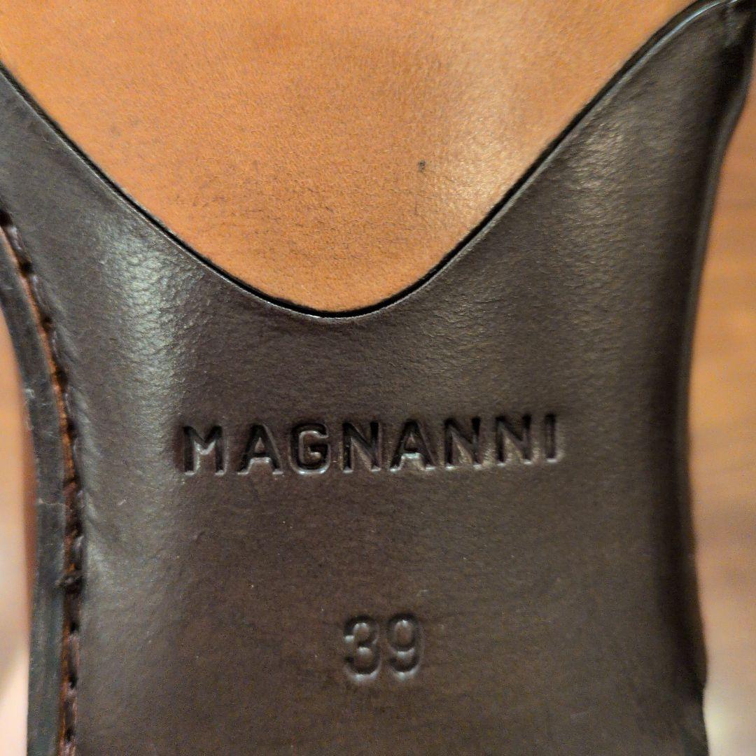 holly MAGNANNI ダークブラウン サイドゴアブーツ