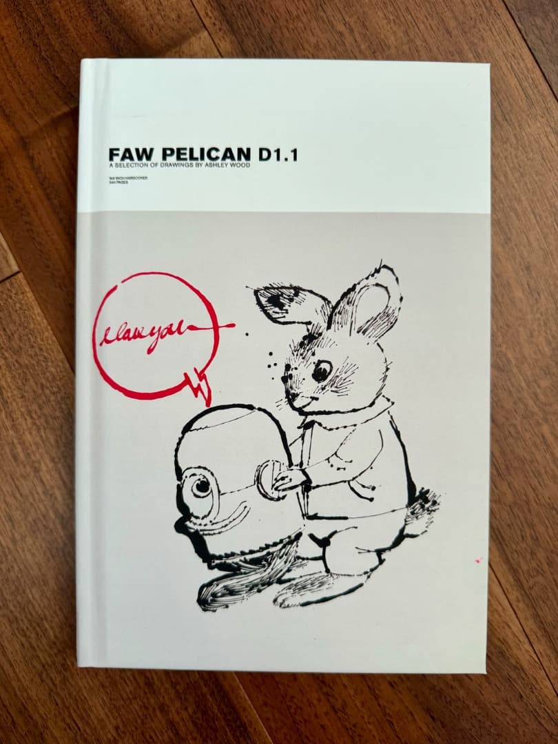 Ashley Wood FAW PELICAN D1.1 原画&サイン入 限定本