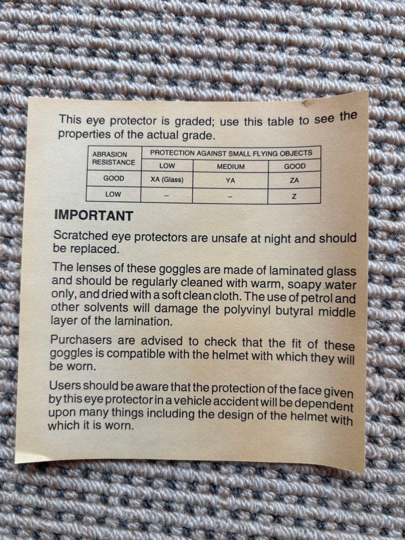 HALCYON MARK8 GOGGLES ビンテージゴーグル　箱付き