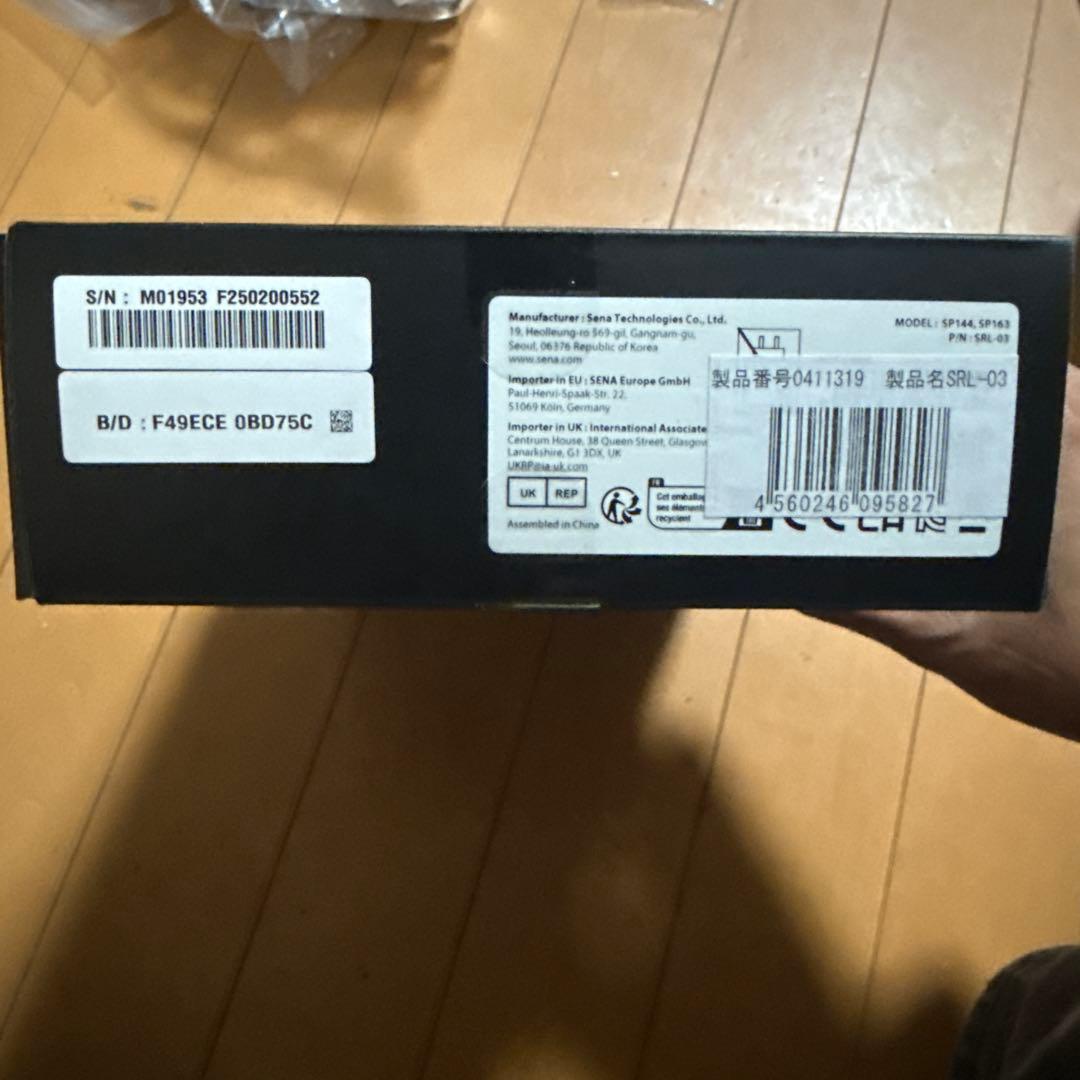 SHOEI GT-Air3 L＋SENA SRL-03 セット