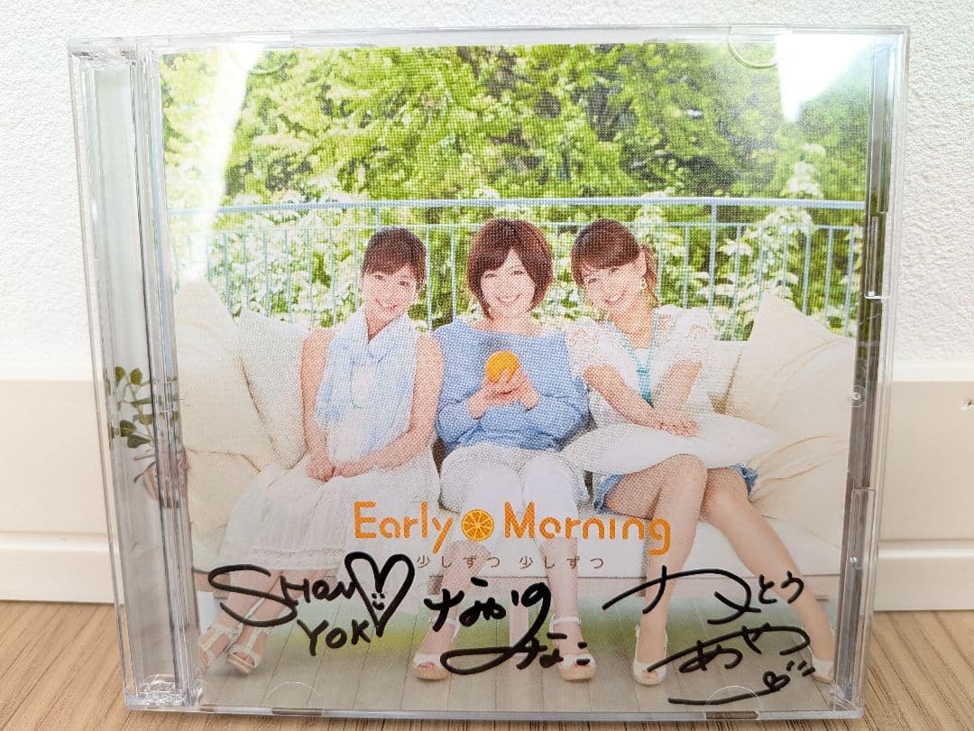 直筆サイン入りCD・DVD(中野美奈子・生野陽子・加藤綾子アナ)