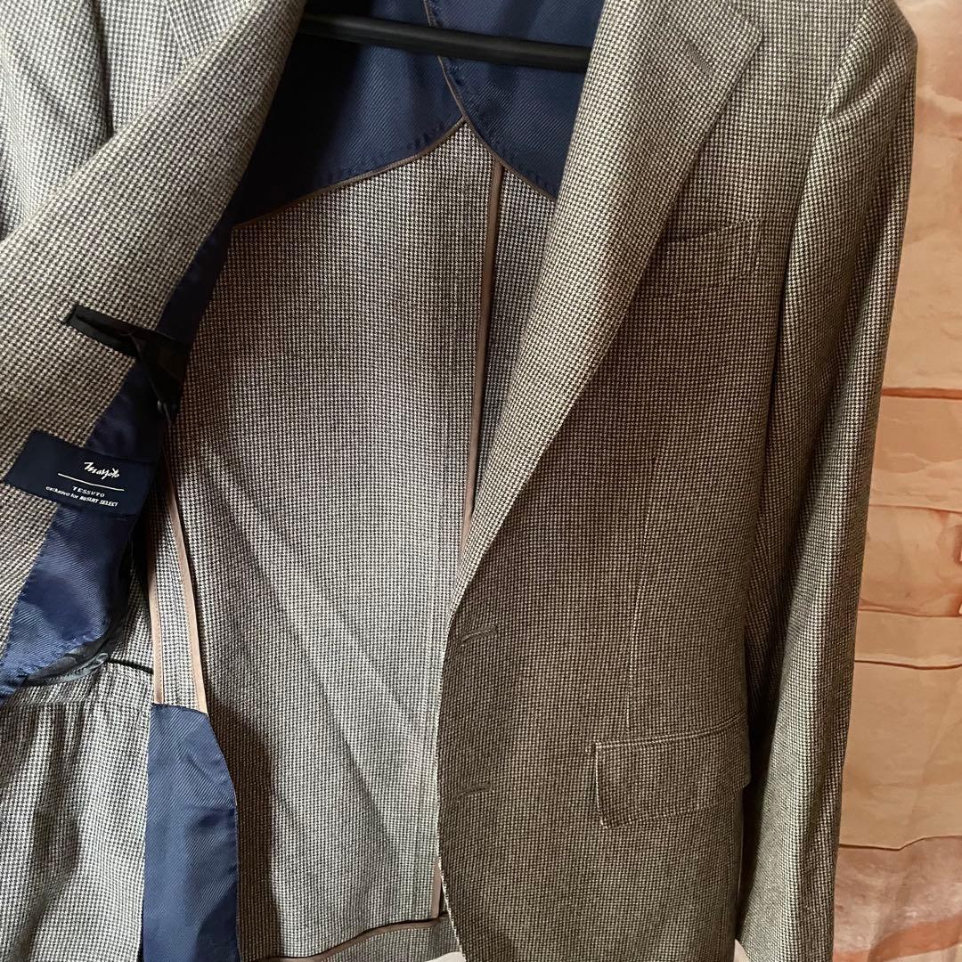 SUIT SELECT Marzotto スーツスリーピース　ハウンドトゥース