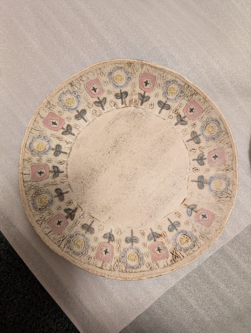 本田あつみ　大皿　プレート