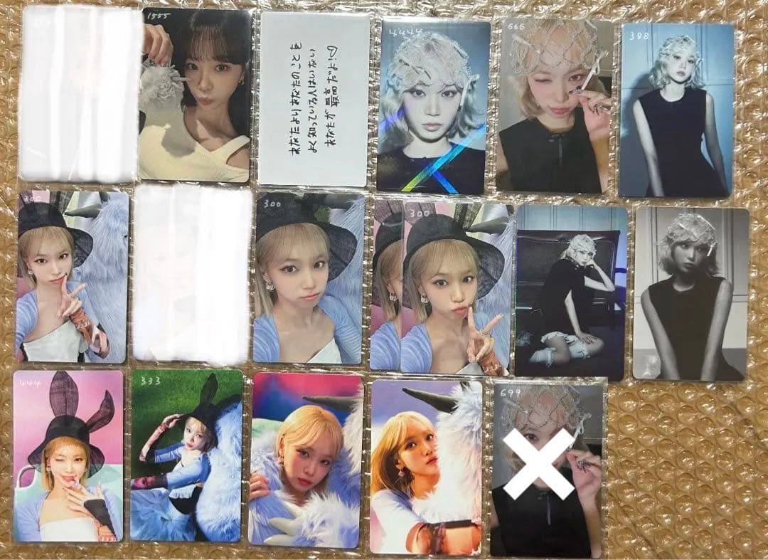 LE SSERAFIM ルセラフィム チェウォン トレカ まとめ売り