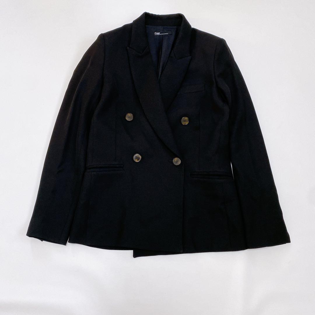 22AW プラージュ masculine ジャケット ブラック 36 S