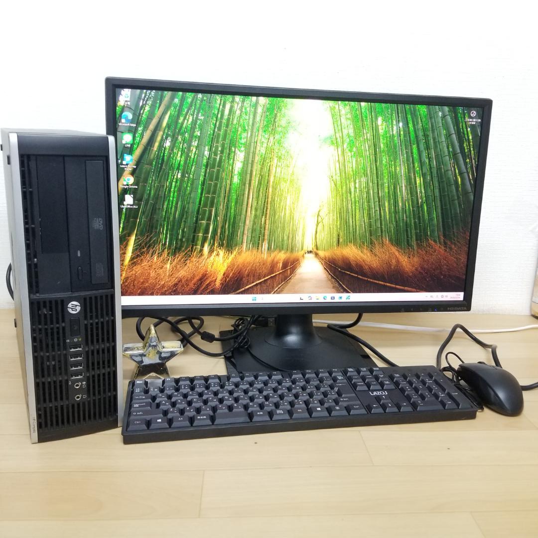 SSD256GB i3 Win11 デスクトップPC HP (E2595