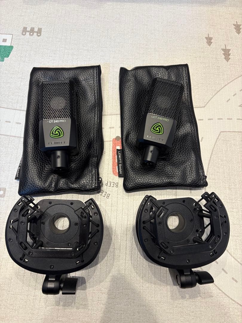 LEWITT LCT 240 PRO BLACK コンデンサーマイク［2本