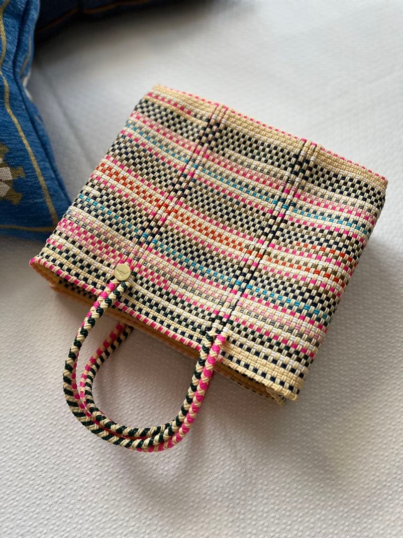 レトラ★メルカドバッグ★ PLAYFUL COLOR ASSORT★新品1点もの