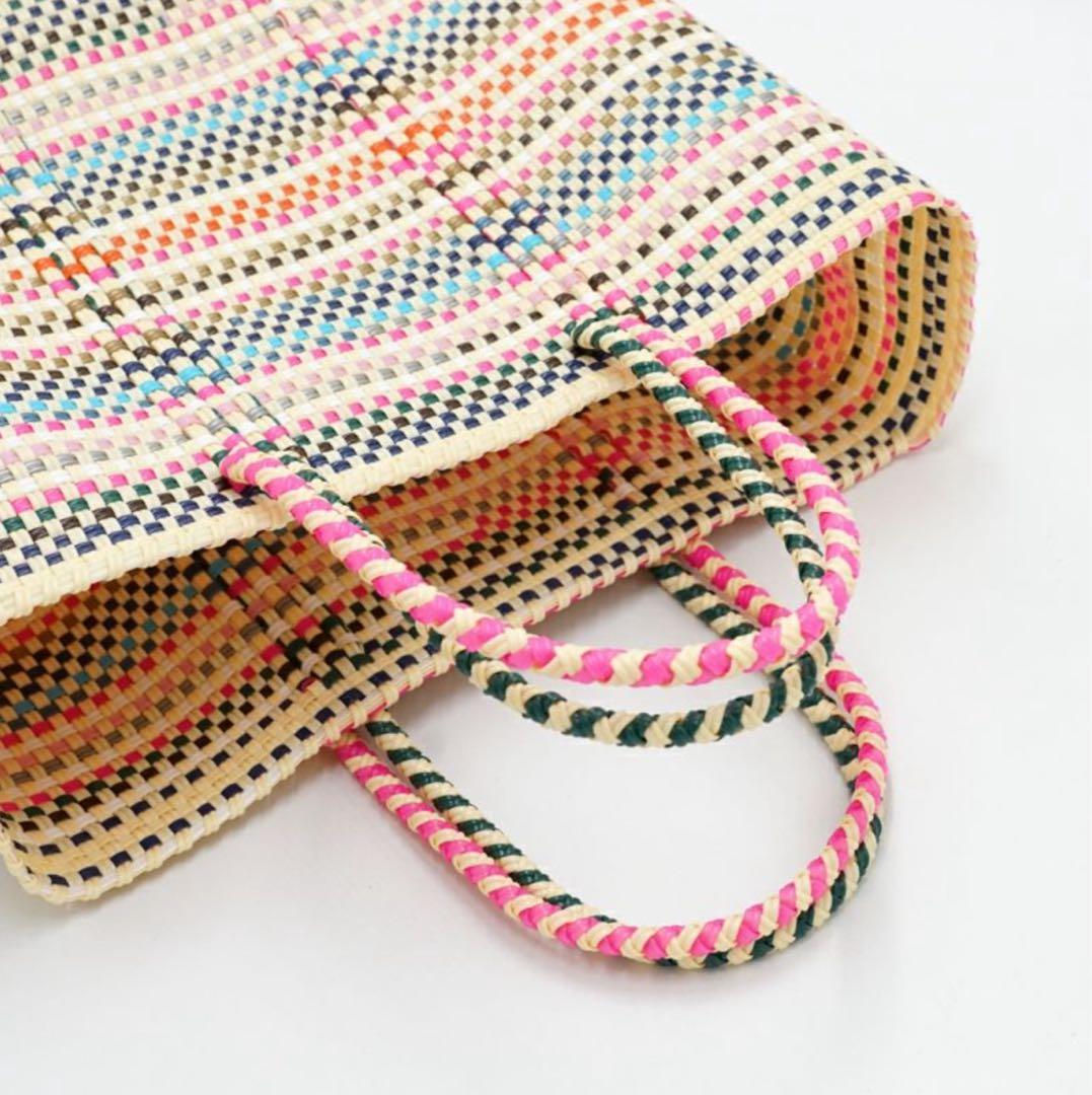 レトラ★メルカドバッグ★ PLAYFUL COLOR ASSORT★新品1点もの