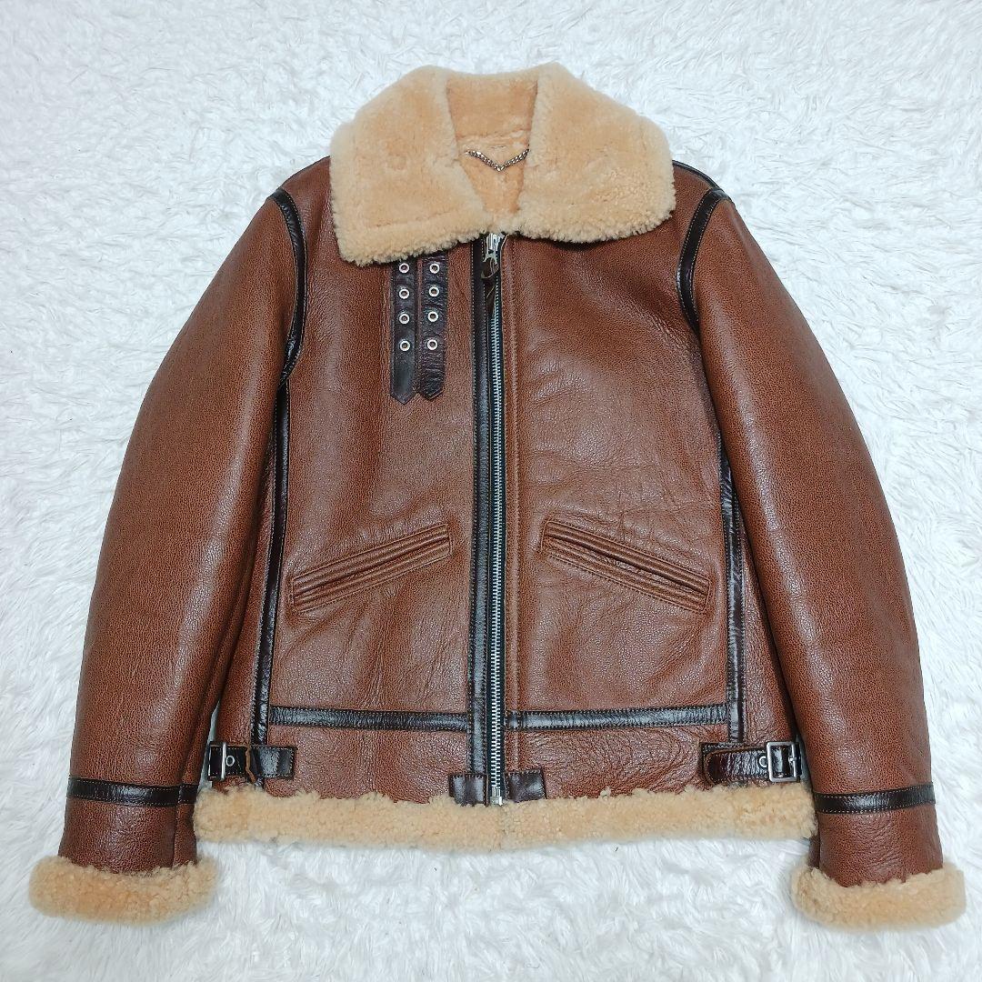 ✨新品同様✨Curphey Leather　B-3　ムートンジャケット　M