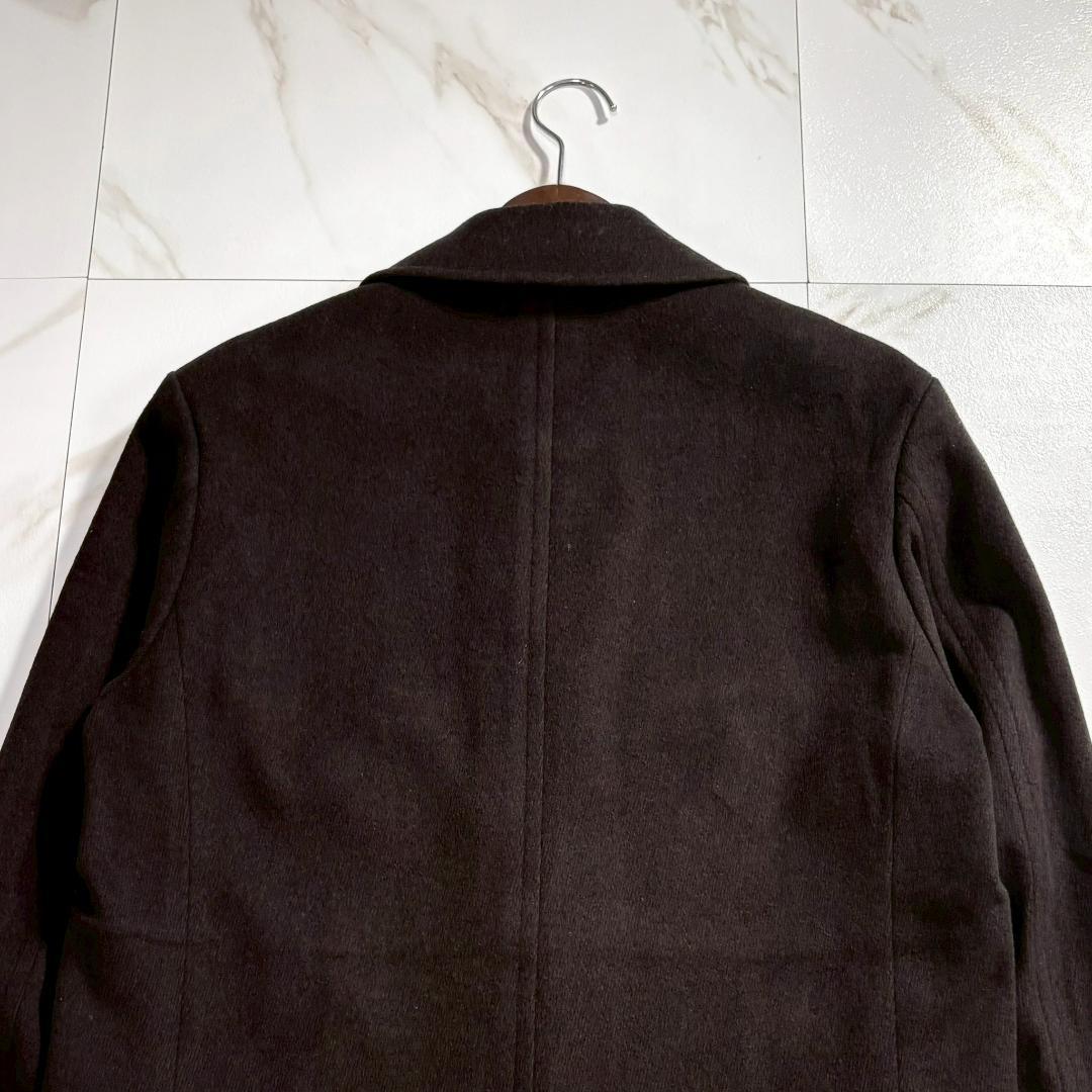 バーバリー ロンドン ステンカラーコート カシミヤ混 裏地シャドーチェック