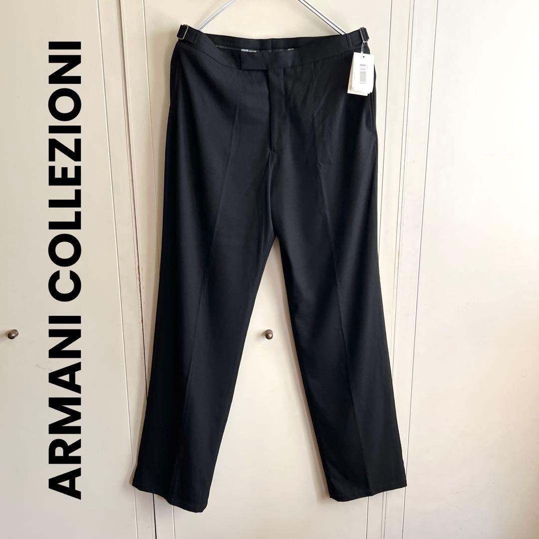 未使用品❗️ ARMANI COLLEZIONI ウールスラックスパンツ