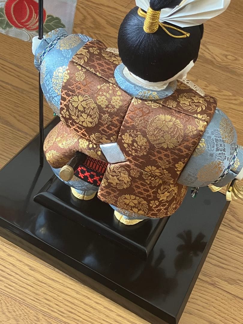 御人形司　原米洲　桃太郎　無形文化財技術保存　五月人形