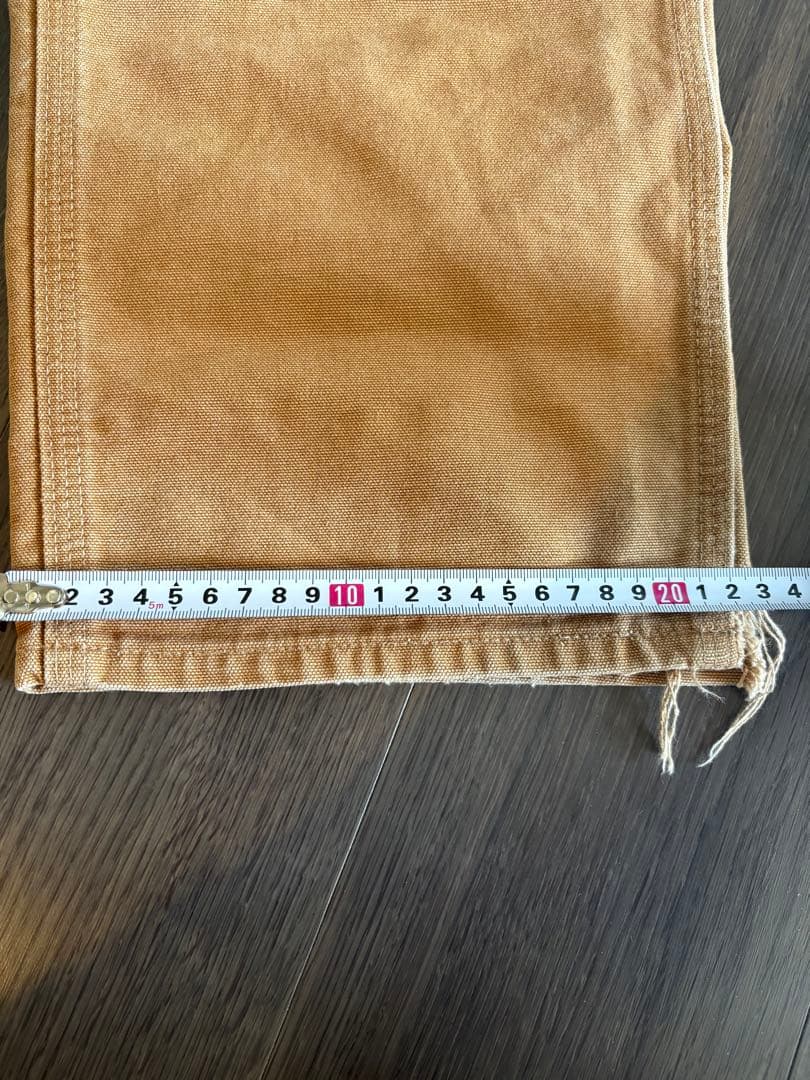 希少サイズ33 USA製 ビンテージ カーハート ダブルニー ペインターパンツ