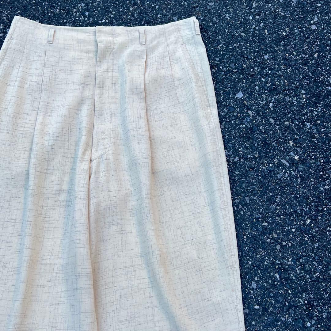 50s 60s smarts rayon slacks 絣