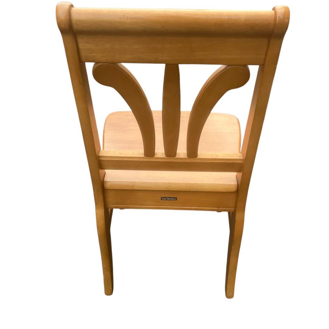 【レア品】karimoku カリモク ダイニングチェア　カントリー調　2脚