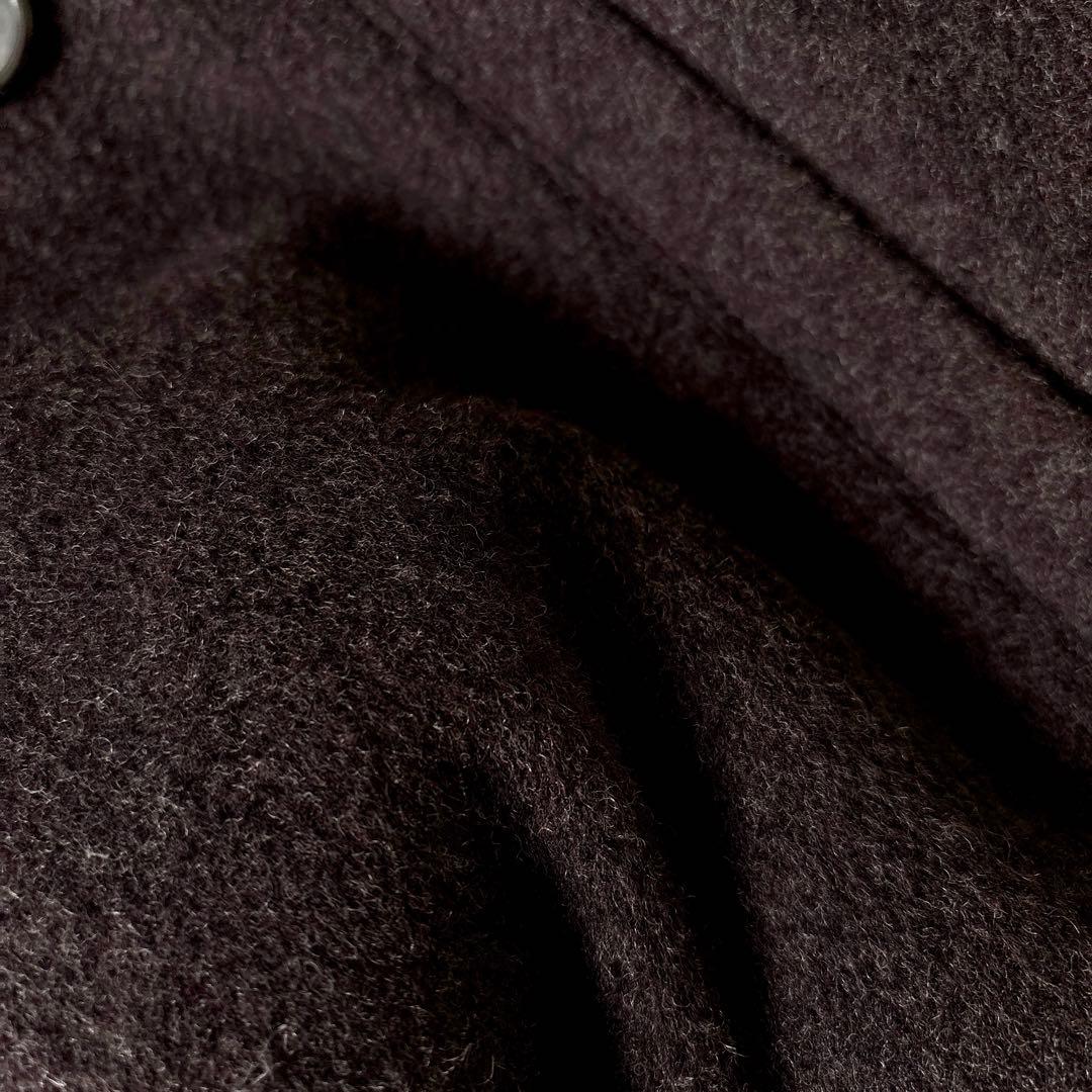 90s ジェイクルー 巨人タグウール オーバーサイズ ハーフコート ピーコート茶